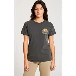 Blue 84 Graphic Tee Black Campus Shirt Vintage Fit S